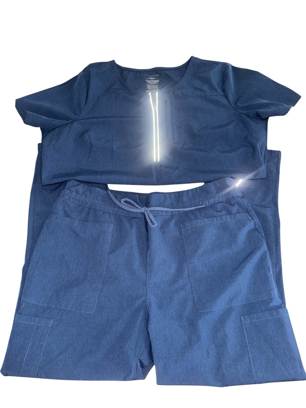 Women’s Navy Blue Utility Scrub Set - Brand Jaanuu